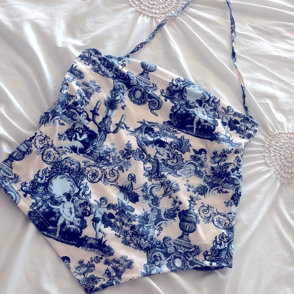 Cherub  Theme  Halter Top